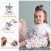 7-in-1 Tobogganing Baby Gift Set | Newborn Gift for Boys & Girls | Blanket Rattles Bibs & More | Perfect Baby Shower Souvenir - Buy Online on SooperMarket.com