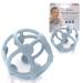 reer Bite&Play teething and grasping ball for babies teething ring and toy for toddlers great gift blue