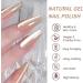Cat Eye Gel Nail Polish Champagne Color Magnet Nail Polish Crystal Reflective Glitter Gel Nail Polish Soak off Holographic Cat Eye UV Gel Nail Varnish for Nail Art DIY at Home - Buy Online on SooperMarket.com