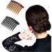 8 Piece Plastic Hair Comb Set for Fine Hair & Bridal Veils - Elegant Teeth Hairpins Side Combs & Hair Jewelry - Buy Online on SooperMarket.com