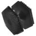 DRESSOOS Face Brush Facial Cleansing Brush Exfoliator Face Cleansing Brush Exfoliator Face Exfoliator Facial Wash Brush Silicone Face Cleansing Brush Double Sided Scrubber Silica Gel 6.50X6.50X4.00CM Black