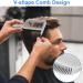 Haircut Fade Combs Professional Hair Cutting Blending Comb Heat Resistant Clipper Styling Tools For Home Salon Barber Ergonomic Design - Buy Online on SooperMarket.com