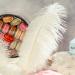 Piokio 20 pcs White Ostrich Feathers Plumes 10-12 inch | DIY Christmas & Wedding Party Decorations - Buy Online on SooperMarket.com