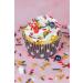 Movie Popcorn Sprinkles Edible Red and Black Confetti Cake Sprinkles Hollywood Movie Red Carpet Sprinkles for Cupcake Decorating Pearls Quin - Movie Cinema Sprinkles for Cake Decorating Decorations Movie Night - Buy Online on SooperMarket.com