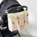 NewDVMMSS Soft Cotton Diaper Bag Carrier | Embroidered Children's Room Storage & Toy Organizers for Outdoor Trips - Buy Online on SooperMarket.com