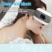 Bluetooth Eye Massager - Portable Foldable Heated Eye Mask for Eye Care Reduces Dark Circles & Dry Eyes - Buy Online on SooperMarket.com