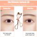 Lash Curler Stainless Steel Eye Lashes Curlers Curl Lash Curler Electroplated Eyelash Curler Fashion Eyelash Curler Makeup Accessory for Women and Girls - Rose Gold - Buy Online on SooperMarket.com