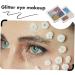 HAPINARY 2pcs Glitter Eye Makeup Glitter Sequins Eyeshadow Face Glitter Chunky Glitter Eyeshadow Eyeshadows - Buy Online on SooperMarket.com