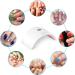 Vacnite 24W LED UV Nail Dryer with Timer Setting and Automatic Sensor LCD - Fast Nail Curing Lamp for Gels - Fingernail & Toenail - Buy Online on SooperMarket.com