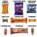 Deluxe Halloween Care Package for College Students and Military - Variety Snack Assortment for Men, Women, and Kids - Candy, Chocolate, Crackers, Cookies - Movie Night Treats - Buy Online on SooperMarket.com