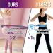 FEECCO 3.2 LB Weighted Hula Exercise Hoop for Weight Loss - 8 Detachable Sections - Buy Online on SooperMarket.com