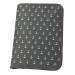 Luxdag wrap bag made of nylon with zipper (color & motif) - diaper bag for on the go with compartments for diapers & wet wipes dark gray / anchor