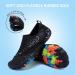 Kids Water Shoes | Lightweight Comfort Sole | Slip-on Aqua Shoes | 5 Toe Socks | Black - Buy Online on SooperMarket.com