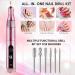 Makartt Cordless Nail Drill 35000RPM | Rechargeable Electric File Kit | Professional Manicure Set with 6pcs Drill Bits | for Acrylic Nails, Gel Polish Removal | Nail Tech at Home DIY - 13Pcs - Buy Online on SooperMarket.com