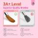 Saviland Acrylic Nail Brush Set - 3 Professional Brushes for Acrylic Application | Sizes 6 8 12 | Perfect for Nail Art Extensions & Carving - Buy Online on SooperMarket.com