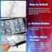 Card Binder Trading Cards Case with 55 Sleeves - 4-Pocket Holder for 440 TCG & Sports Cards Collection - Buy Online on SooperMarket.com