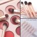 6 Pcs Professional Eye Makeup Brush Set for Blending Eyeshadow, Concealer, Eyebrows, and Eyeliner - Soft Hairs & Wood Handle - Buy Online on SooperMarket.com