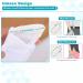 OUMEE 700ML Emergency Disposable Urinal Bags - 20 Pack | Camping, Travel, Traffic Jam Portable Toilet Bags - Unisex Urine & Vomit Bag for Men, Women, Kids - White - Buy Online on SooperMarket.com