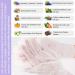 4 Pairs Moisturizing Peeling Hand Mask with Honey & Milk - Natural Plant Extracts Collagen Brightening & Anti-Aging Repair (Honey & Lavender) - Buy Online on SooperMarket.com