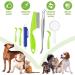 Starfa Lab Tick Removal Tool Set - 7PCs Plastic Lever & Stainless Steel Tweezers for Dogs Cats & Humans - Buy Online on SooperMarket.com