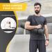 CAMBIVO Extra Wide Yoga Mat 72x32 1/4 - Eco-Friendly SGS Certified Large TPE Mat for Yoga, Pilates, Workout - Dark Black - Buy Online on SooperMarket.com