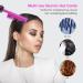 DAN Technology Mini Hot Comb | Dual Voltage Hair Straightener with Fast Heating | Ceramic Electric Straightening Comb for Black Hair | Rose Red - Buy Online on SooperMarket.com