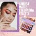 Best Pro Eyeshadow Palette Matte - 16 Highly Pigmented Vegan Shades for Warm Natural Smoky Eye Makeup - Buy Online on SooperMarket.com