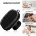 Soft Silicone Face Scrubber 2.6x2.6" Manual Face Scrubber Exfoliator Waterproof Facial Cleansing Brush Non Slip Face Brush with Handle - Buy Online on SooperMarket.com