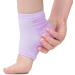 Glowxie Moisturizing Gel Heel Socks - 2 Pairs | Deep Hydration for Cracked Heels with Essential Oils and Vitamins | Open Toe Design - Buy Online on SooperMarket.com