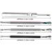 Nail Cleaner Tools Convenience Cuticle Pusher for Professional Salon Home Use for Dead Skin Remover Fork Cuticle Pusher - Buy Online on SooperMarket.com