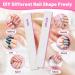 BLESWIN 80/80 Grit Nail Files - 25pcs Jumbo Emery Board for Acrylic Nails - Double-Sided Nail Filer for Manicure & Pedicure - Buy Online on SooperMarket.com