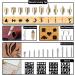 96pcs Professional Wood Burning Kit - Adjustable Temperature Wood Burner Pen Tool Set for Embossing/Carving - Ideal for Beginners and Adults - Buy Online on SooperMarket.com