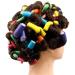 Premium Papilotten Lockenrifler - 42 Multi-Colored Flexi Rods for Gentle Natural Curls Overnight | Ideal for Large & Small Curls - Buy Online on SooperMarket.com