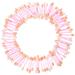 Baluue 100pcs Eye Shadow Stick Cosmetic Eyeshadow Eyeshadow Sticks Mini Comestic Emulsion Pink 6.20X0.50X0.50CM Pink