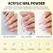 Coscelia 8G Clear Acrylic Powder French Nail Art Powder System for Acrylic Nails Extension DIY at Home Long-Lasting No Needed Nail Lamp Cured - Buy Online on SooperMarket.com