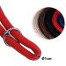 Lionto Dog Collar for Retrievers - 45 cm Red Training Collar | Durable & Adjustable - Perfect for Training & Daily Use - Buy Online on SooperMarket.com