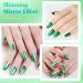Chrome Nail Polish Green Nail Polish - Metal Mirror Effect Nail Varnish Quick Drying Nail Polish - Long Lasting No UV Needed Nail Art Nail Gel Polish at Home DIY Manicure 7ml - Buy Online on SooperMarket.com