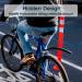 Bike Mount for AirTag - Anti-Theft Bicycle Holder for Apple AirTag & Garmin Varia - GPS Tracker Mount for MTB, Road Bike, Electric Bike, Scooter - Buy Online on SooperMarket.com