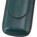 2 Finger Cigar Travel Case Handmade 2 Finger Cigar Holder Durable Portable Waterproof for Business for Party (Green) Green yellow - Buy Online on SooperMarket.com
