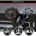 Master Lock Certified E-Scooter & Bicycle Lock | Patented Handcuff Design | 36 cm Security Solution for Scooters Bikes & Strollers | Durable Black Key Lock - Buy Online on SooperMarket.com
