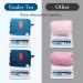 YoulerTex Microfibre Hair Towel Wrap: 2Pack Hair Turban Super Absorbent Rapid Drying Microfiber Towel for Women Curly Long Wet Plopping Hair Girls Head Towelling Large Anti-Frizz (Lilac Purple) - Buy Online on SooperMarket.com