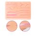 Suture Practice Pads 3 Layer with 14 Wounds - 5x7 Suture Practice Kit for Medical Training by Students and Veterinarians - Buy Online on SooperMarket.com