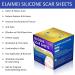 Silicone Scar Sheet Tape - Softens & Flattens Surgery, Injury, Burn, C-Section Scars - Safe & Painless Scar Removal - 1.6 x 120 Inch - Buy Online on SooperMarket.com