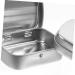 STOBOK 10pcs Boxes Mini Storage Tin Box The Christmas Candle Small Tin with Lid Storage Boxes with Lids Jar Silver 6.00X4.70X1.50CM - Buy Online on SooperMarket.com