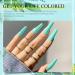 Green Fine Dipping Powder - 28g Box, No Lamp Cure, Natural Dry, Summer Gel Nail Color Effect - HJ-ND064B-No.37 - Buy Online on SooperMarket.com