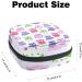 Colorful Buho Owl Pattern Sanitary Napkin Storage Bag - Multi-colored 8 - Buy Online on SooperMarket.com