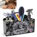 Adertos hairdressing hub box ABS Friseur Tool storage 24 * 16 * 8.5cm scissor stand hairdresser storage box for hairdressing tools scissor stands for hair cutting tools combs clips