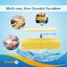 Temede Large Cellulose Sponges - Heavy Duty Dish Scrubbers - 5 Pack - Buy Online on SooperMarket.com