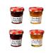 Bonne Maman Jam Pick N Mix - Choose From 4 Flavours | Strawberry-Conserve Apricot-Conserve Raspberry-Conserve Bitter Orange Marmalade 30g - Pack of 20 (5 of Each)