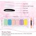 MIZHSE Chrome Nail Powder Set - 6 Colors Mermaid Aurora Moonlight Effect - Nail Art Pigment for Gel Polish - Mirror Effect Glitter Powder - Easy DIY Nail Studio - MJF002 - Buy Online on SooperMarket.com